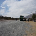 Notre bus en panne au milieu de nulle part