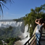 Les chutes et Diane l'observatrice