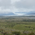 La Patagonie avec en fond de tableau le glacier