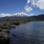 Vue sur le volcan