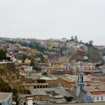 Valparaiso malheureusement sous le brouillard