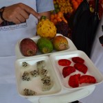 Dégustation de fruits exotiques