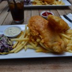 Notre premier fish'n'chips