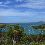 La vue sur la baie de l'île