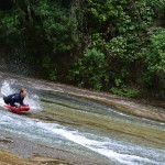 Adrian sur le Rere Rockslide