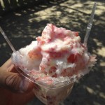 La glace aux fraises