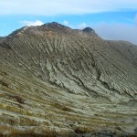 L'intérieur du Kawah Ljen